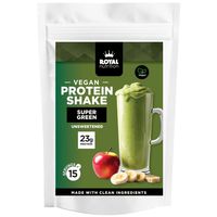 Royal Nutrition Vegan 74% Protein Super Green, Chia & Flax Smoothie